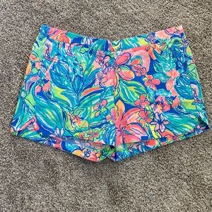Lilly Pulitzer Ocean View Short, Size Medium